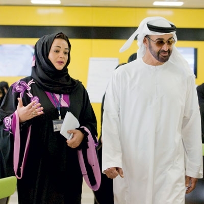 محمد بن زايد:  للمرأة دور مهم