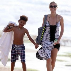 العارضة الإلمانية هايدي كلوم