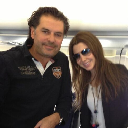 راغب ونانسي يعودان سوياً من مصر