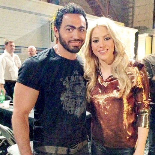 نيولوك تامر حسني في أميركا