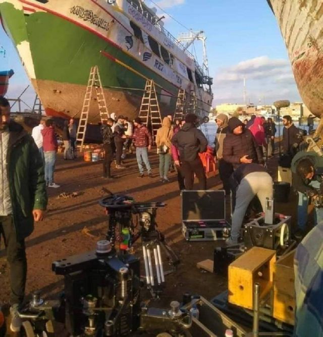 كواليس مسلسل منى زكي 