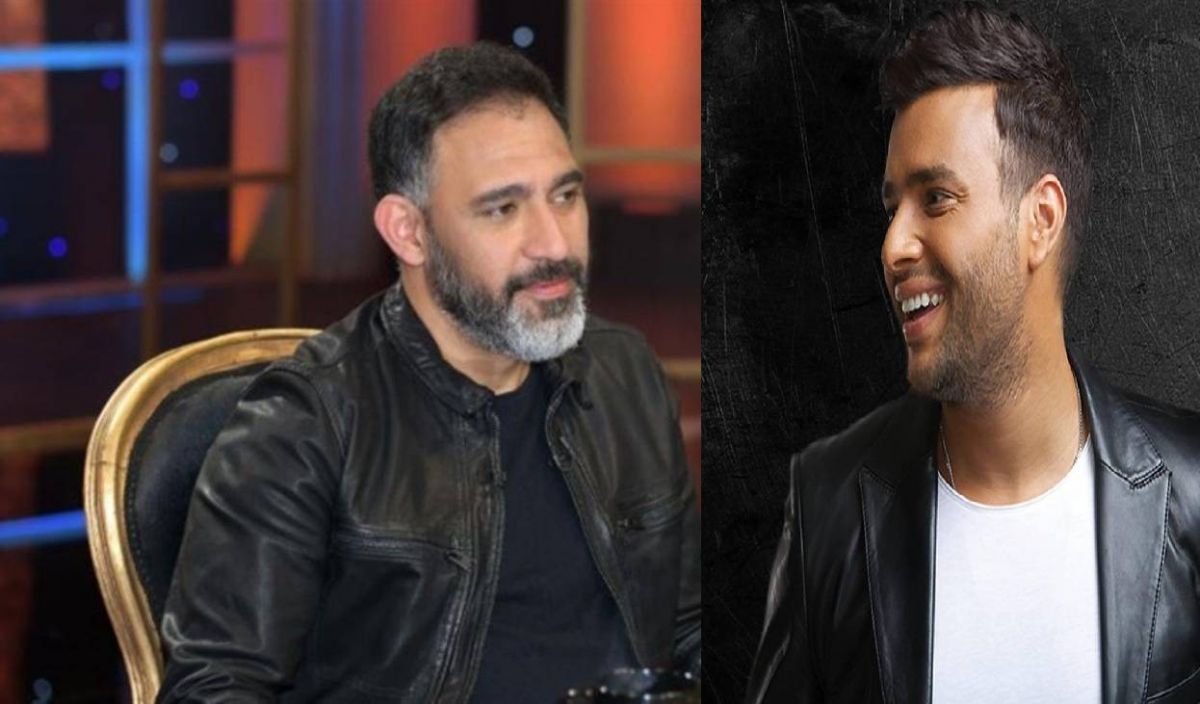 عمرو مصطفى يمازح رامي صبري: 