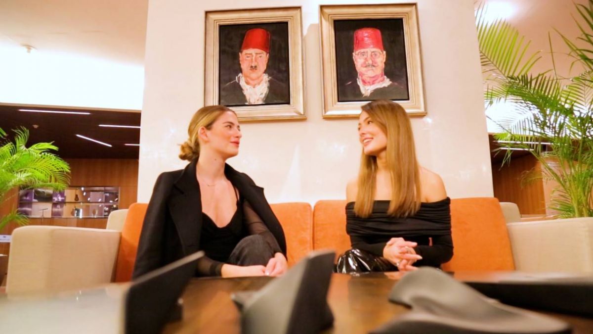 عارضتا الأزياء اللبنانيتان ريم بهلوان وريتا حبشي تكشفان أسرار جمالهما ورشاقتهما