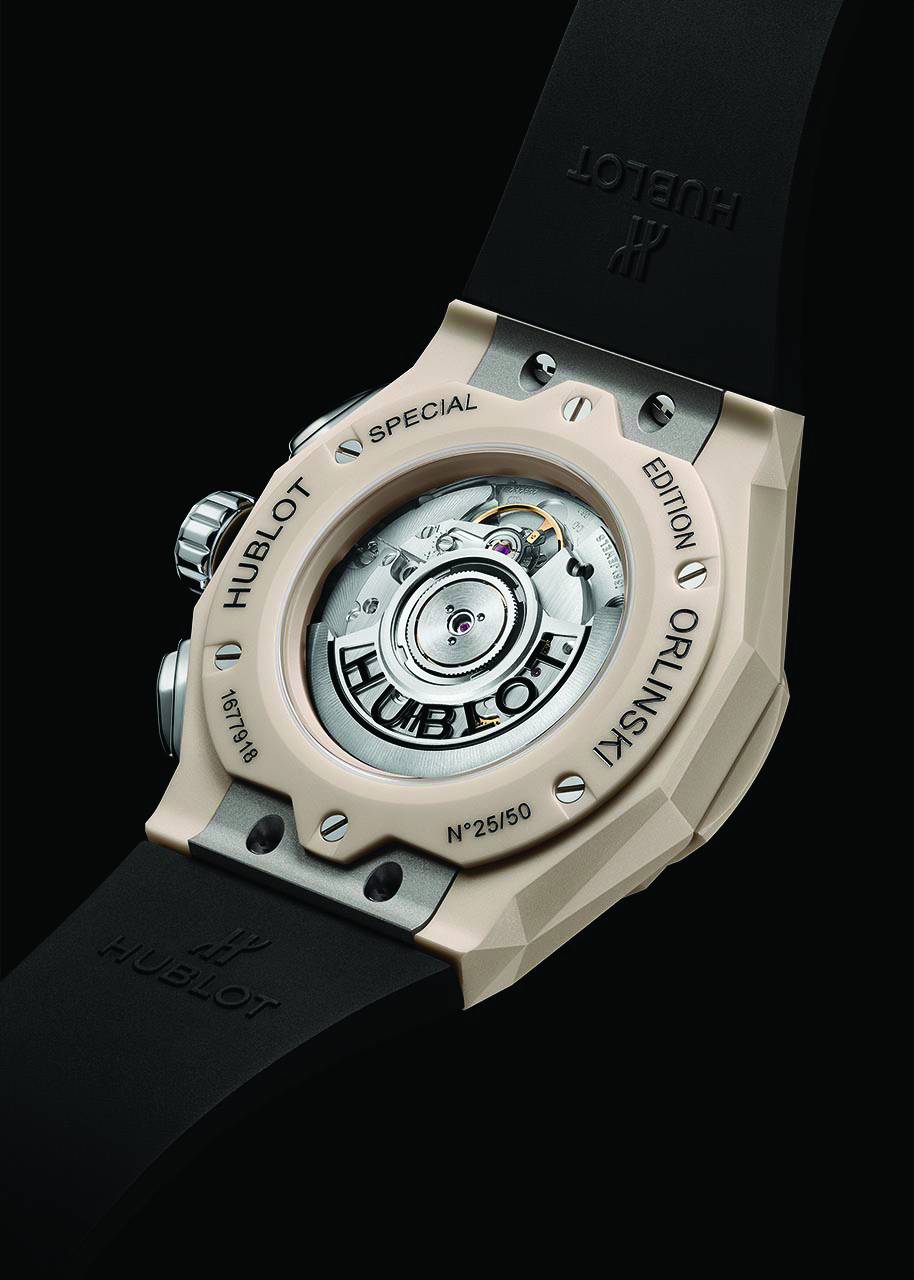 ساعة معاصرة بتصميم استثنائي من HUBLOT