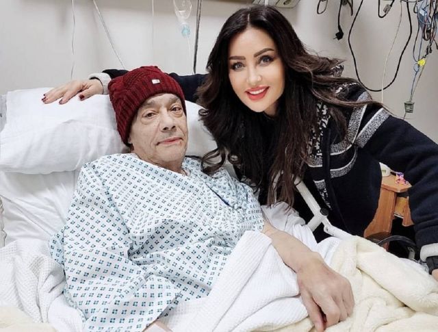 لطيفة مع حلمي بكر