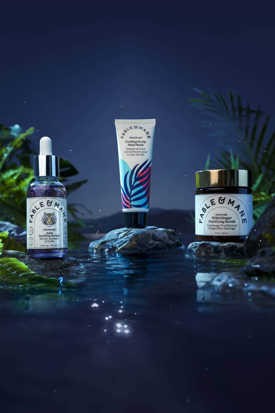 ماسك SAHASCALP™ الطيني المبرّد لفروة الرأس من 