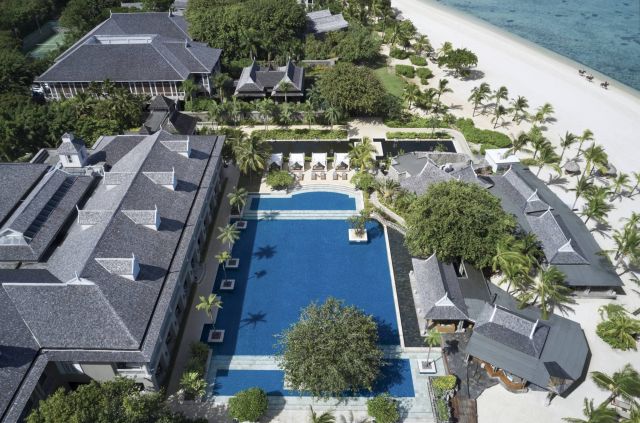 Marriott Mauritius Resort Aerial Manor House