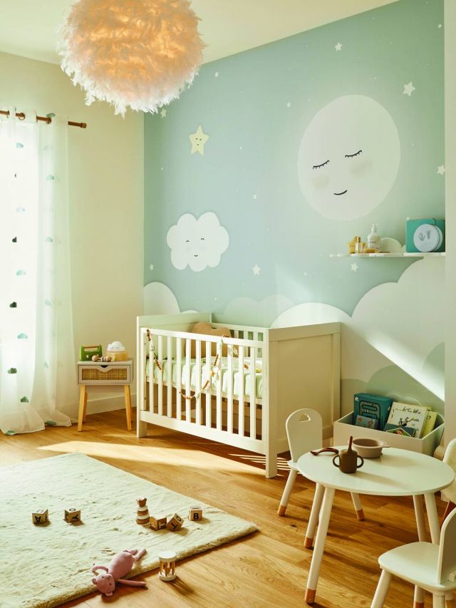 ورق الجدران يضفي المزيد من النعومة على أجواء غرف الأطفال