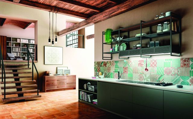 الخشب والمعدن يتصدّران قائمة المواد في ديكور المطبخ