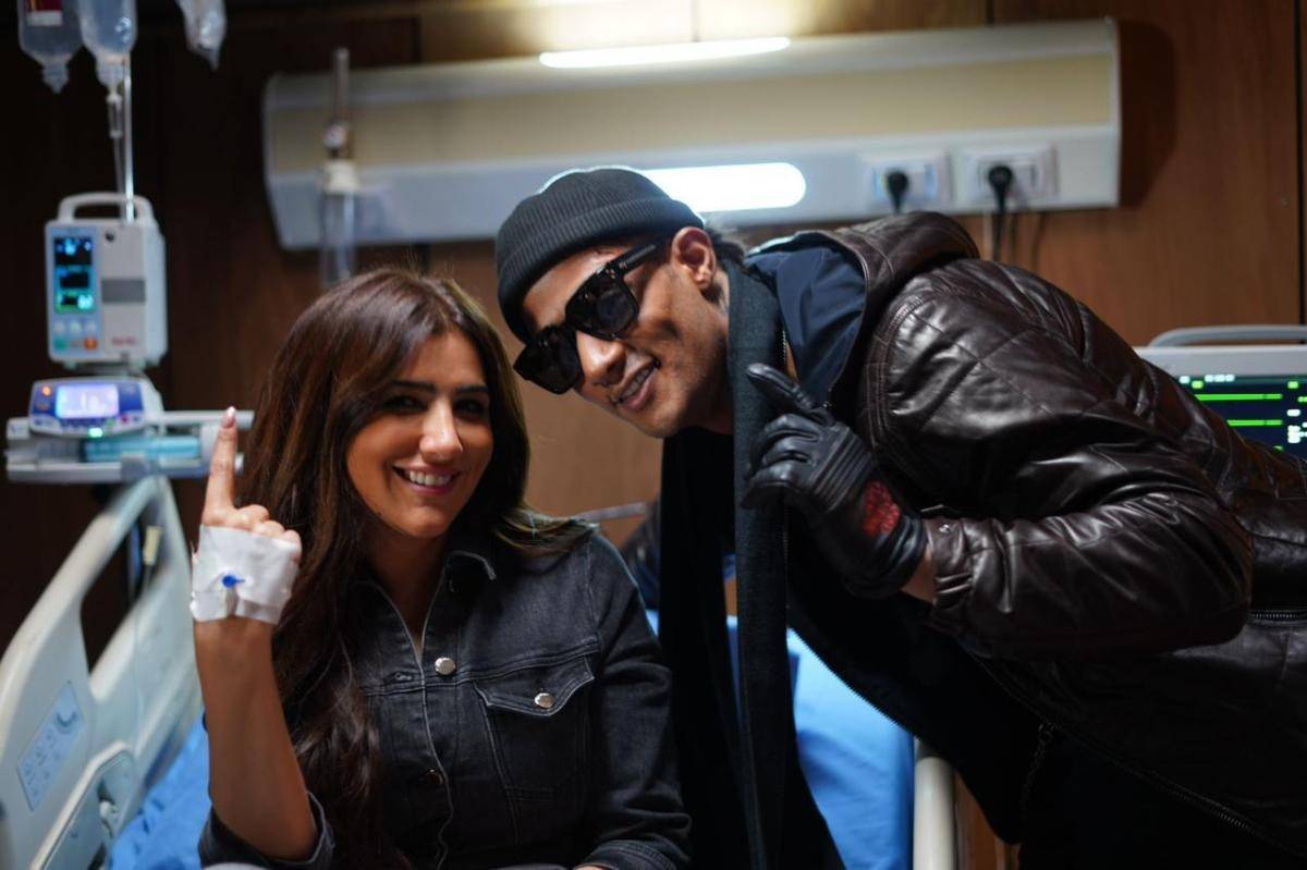 بالفيديو - محمد رمضان ومي عمر بمشهد خطير