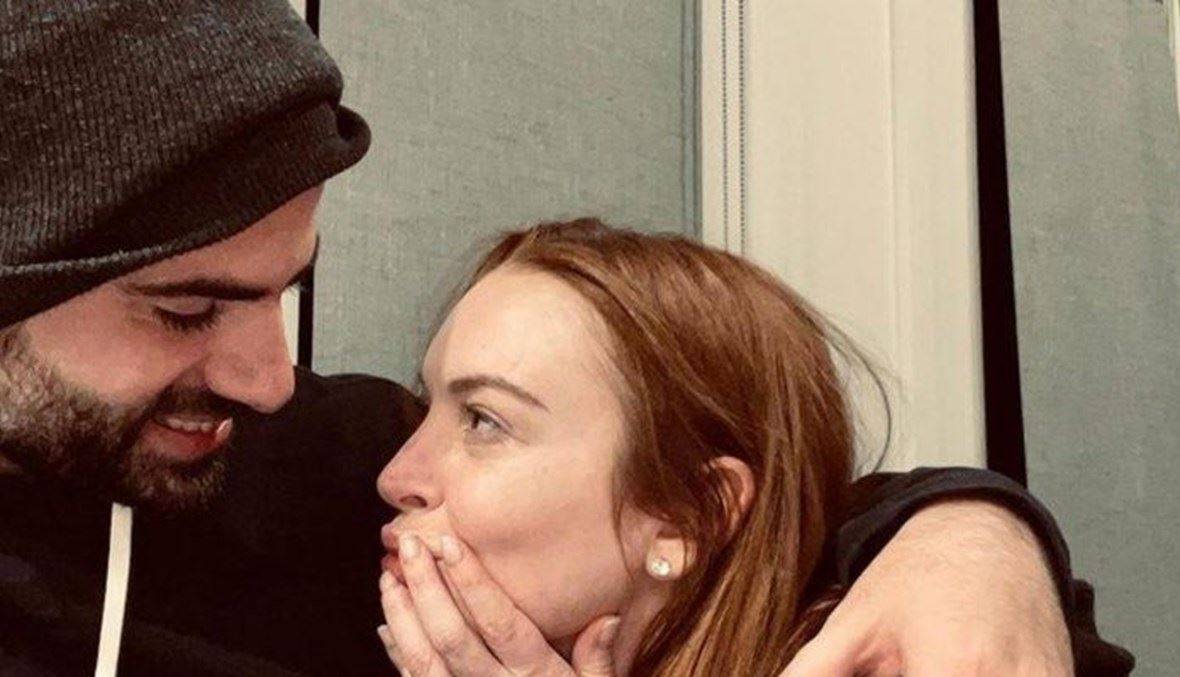 ليندسي لوهان تنتظر طفلها الأول من زوجها العربي