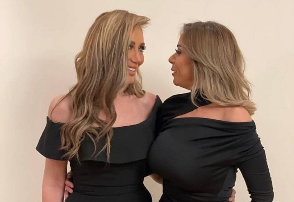 ريم البارودي وريهام سعيد بصور جديدة احتفالاً بالصلح