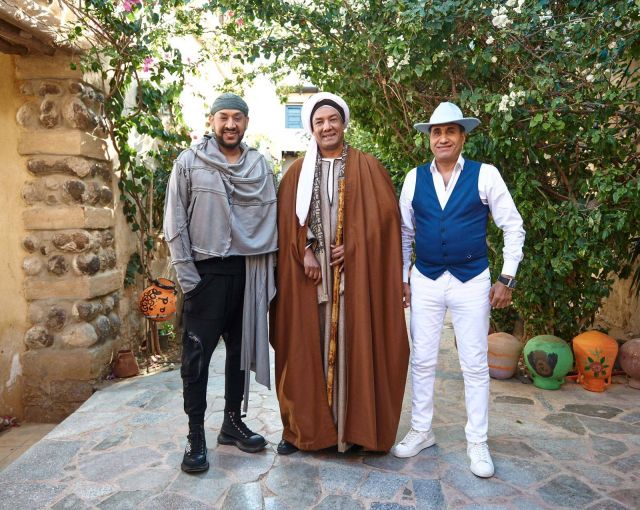 أحمد شيبة وهشام الجخ وعصام كاريكا 