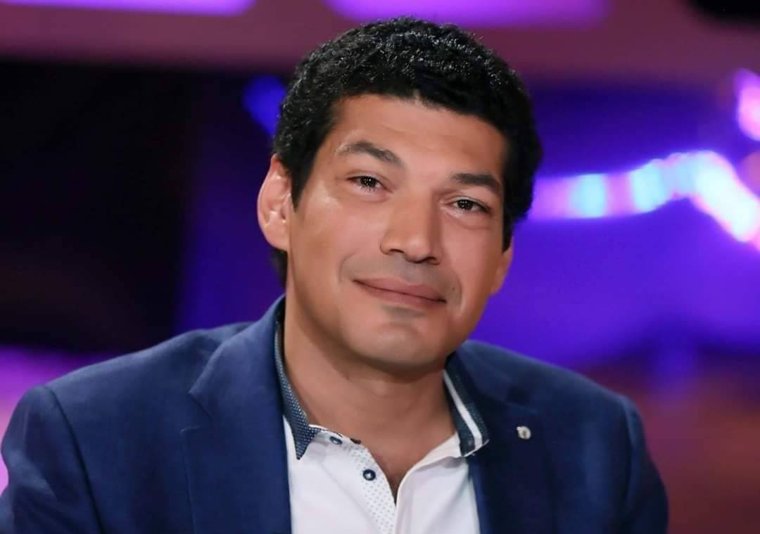 بالفيديو - سقوط باسم سمرة في كواليس 