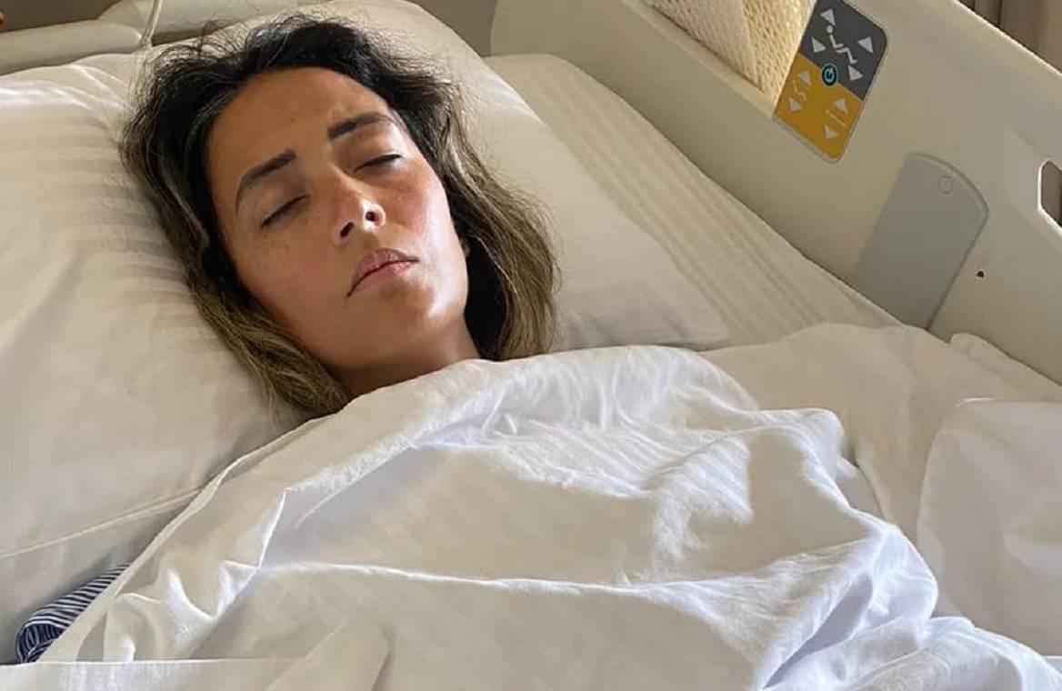 بالصور - ياسمين غيث تكشف تطورات حالتها الصحية بعد استئصال الورم