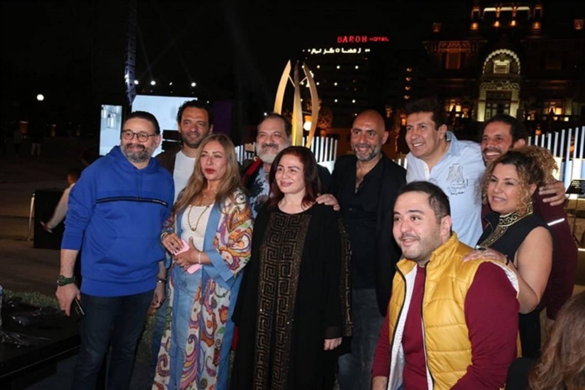 بالصور – بينهم ليلى علوي وإلهام شاهين وهاني رمزي... نجوم الفن في حفل سحور خاص