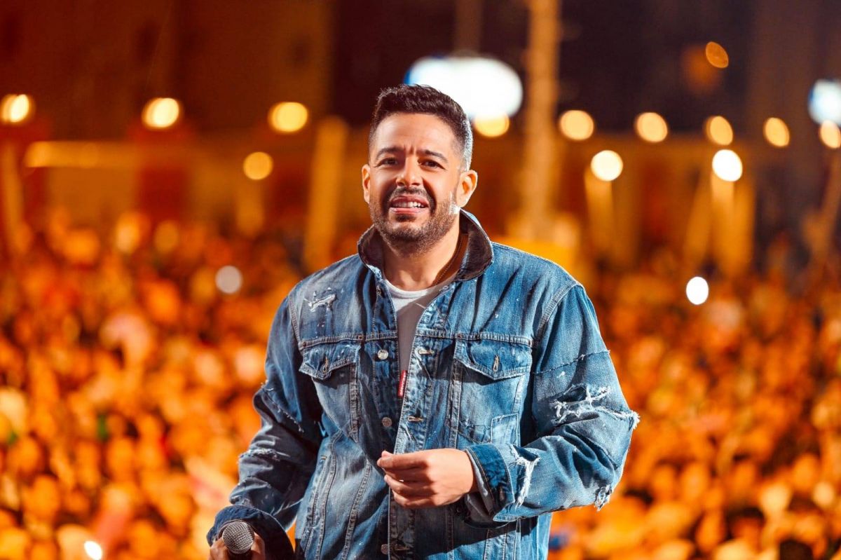 بالصور - بحضور جماهيري كبير.. محمد حماقي يتألق بحفل ضخم في دمياط الجديدة