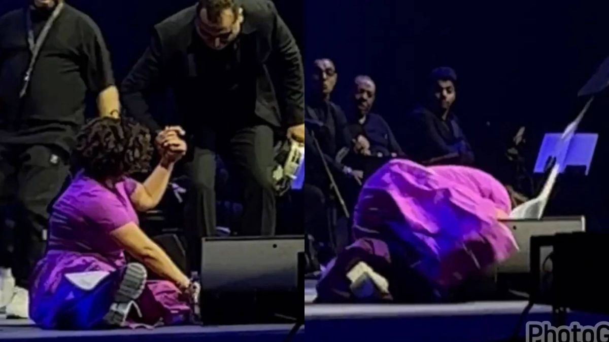 شهيرة تهاجم منتقدي سقوط شيرين عبد الوهاب على المسرح