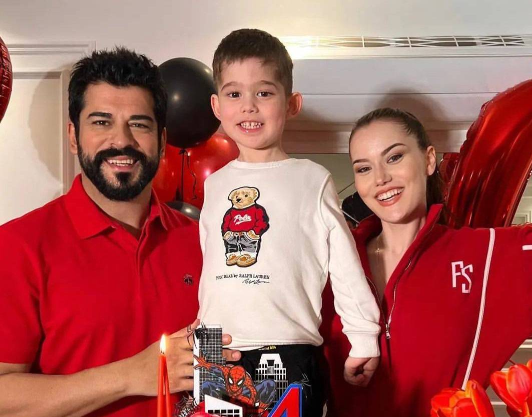 بالصور - بوراك وفهرية يحتفلان بميلاد إبنهما بطريقة مميّزة