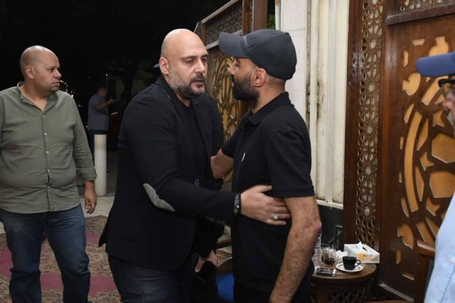 وليد فواز يواسي المخرج خيري سالم