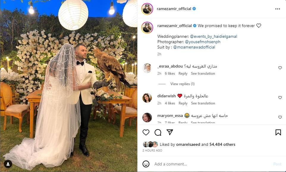 منشور رامز أمير
