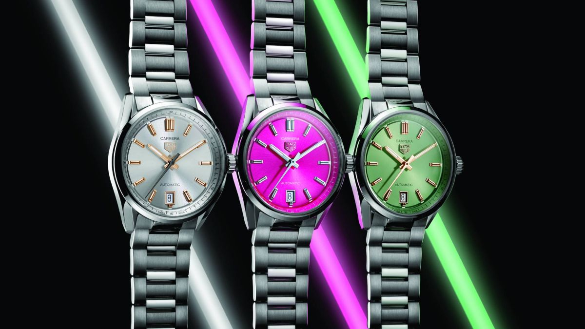 Carrera Date ساعة جريئة من Tag Heuer