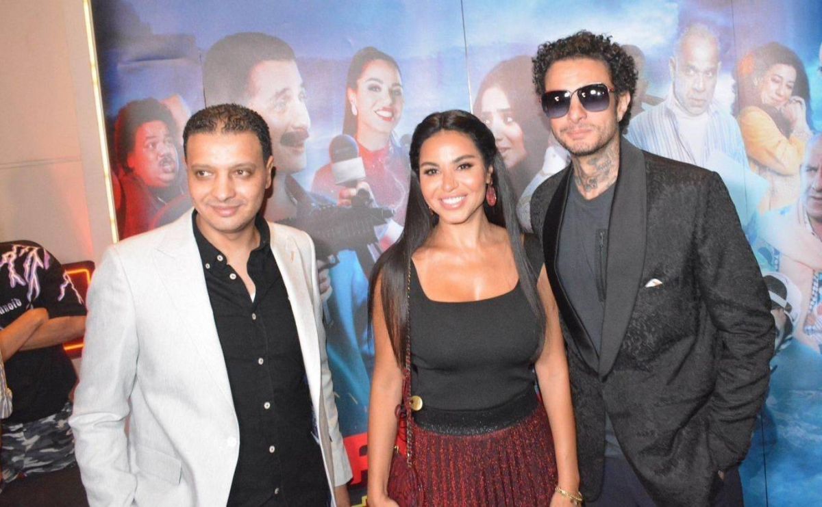 بالصور - أحمد الفيشاوي يثير غضب الصحافيين ومراسلي القنوات في العرض الخاص لفيلمه