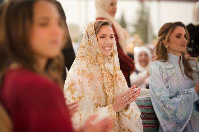  من حفل العشاء الذي أقامته جلالة الملكة رانيا العبدالله