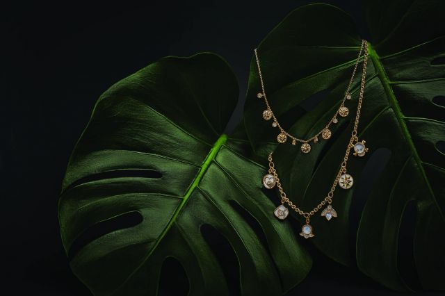 حديقة من ذهب وماس مع مجوهرات Dior الراقية