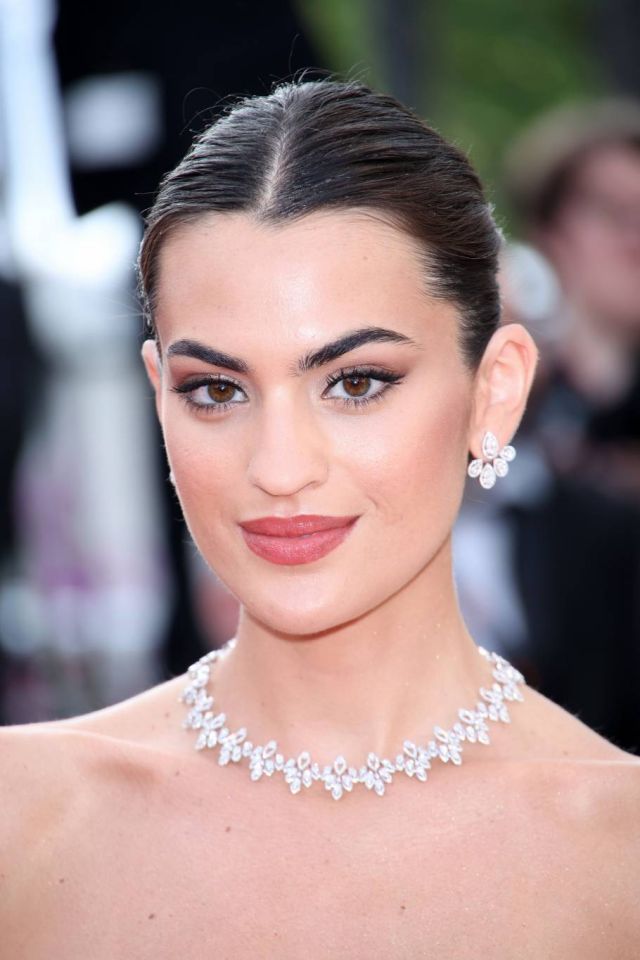 عارضة الأزياء الإسبانية مارتا لوزانو في عرض فيلم Club Zero