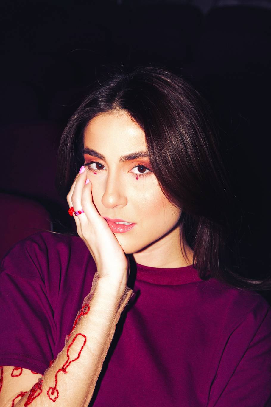 ماريلين نعمان على مسرح The Voice فرنسا: وقفتُ أتحدّى نفسي