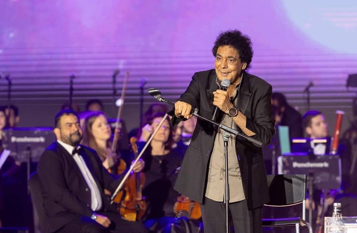 التعليق الأول من محمد منير على نجاح حفل 