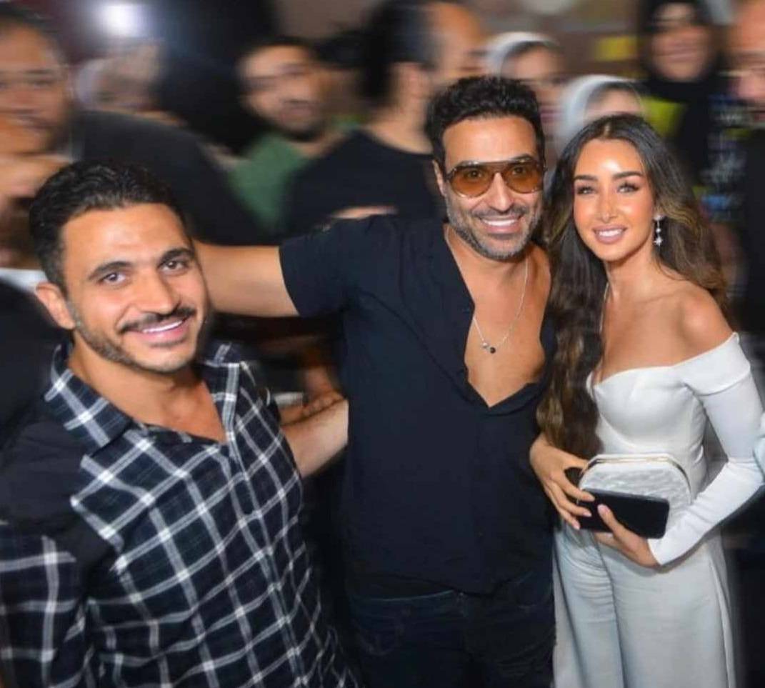أحمد فهمي وهنا الزاهد في العرض الخاص لفيلم مستر إكس أحمد فهمي وهنا الزاهد في العرض الخاص لفيلم مستر إكس