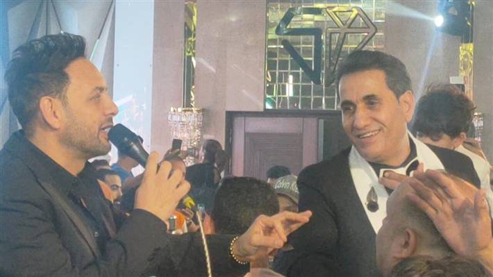 بالصور - زفاف نجل أحمد شيبة بمشاركة النجوم