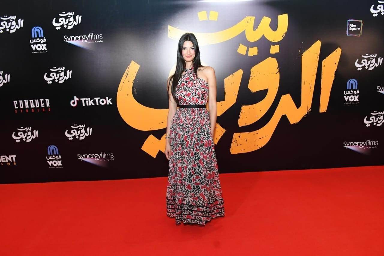 تارا عماد في العرض الخاص لفيلم بيت الروبي