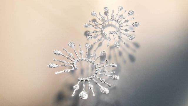 BOUCHERON Summer 2023 - Serpent Bohème Solarité hoop earrings