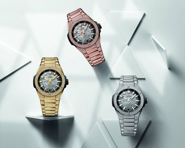 ساعة ذهبية عمليّة فاخرة من Hublot