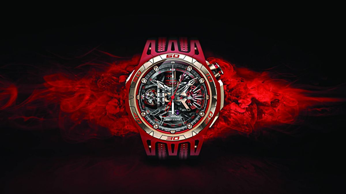 ساعات فخمة أعيد إبتكارها بألوان جريئة