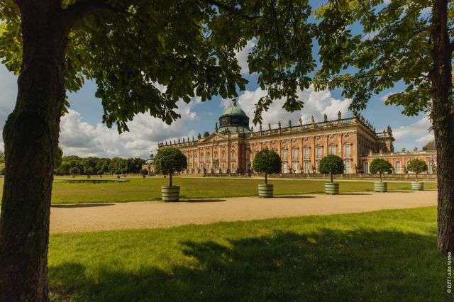 Palace garden of Sanssouci Palace