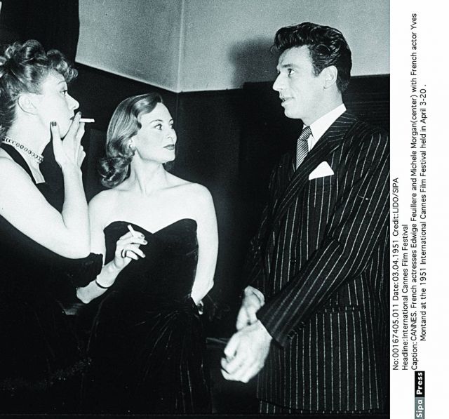 ممثلون فرنسيون في مهرجان كان 1951