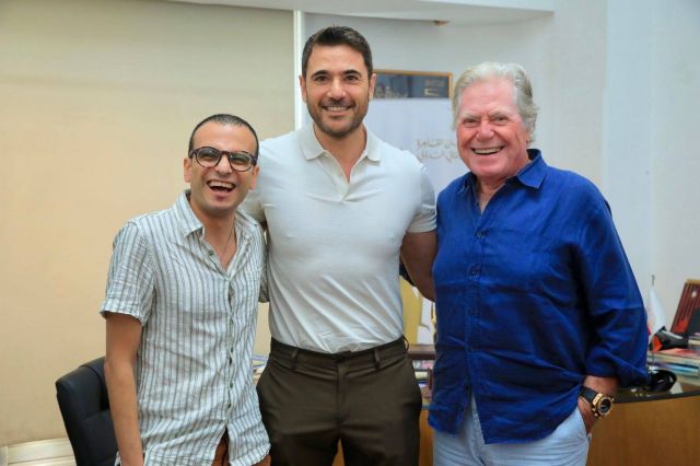 أحمد عز وحسين فهمي وأمير رمسيس 