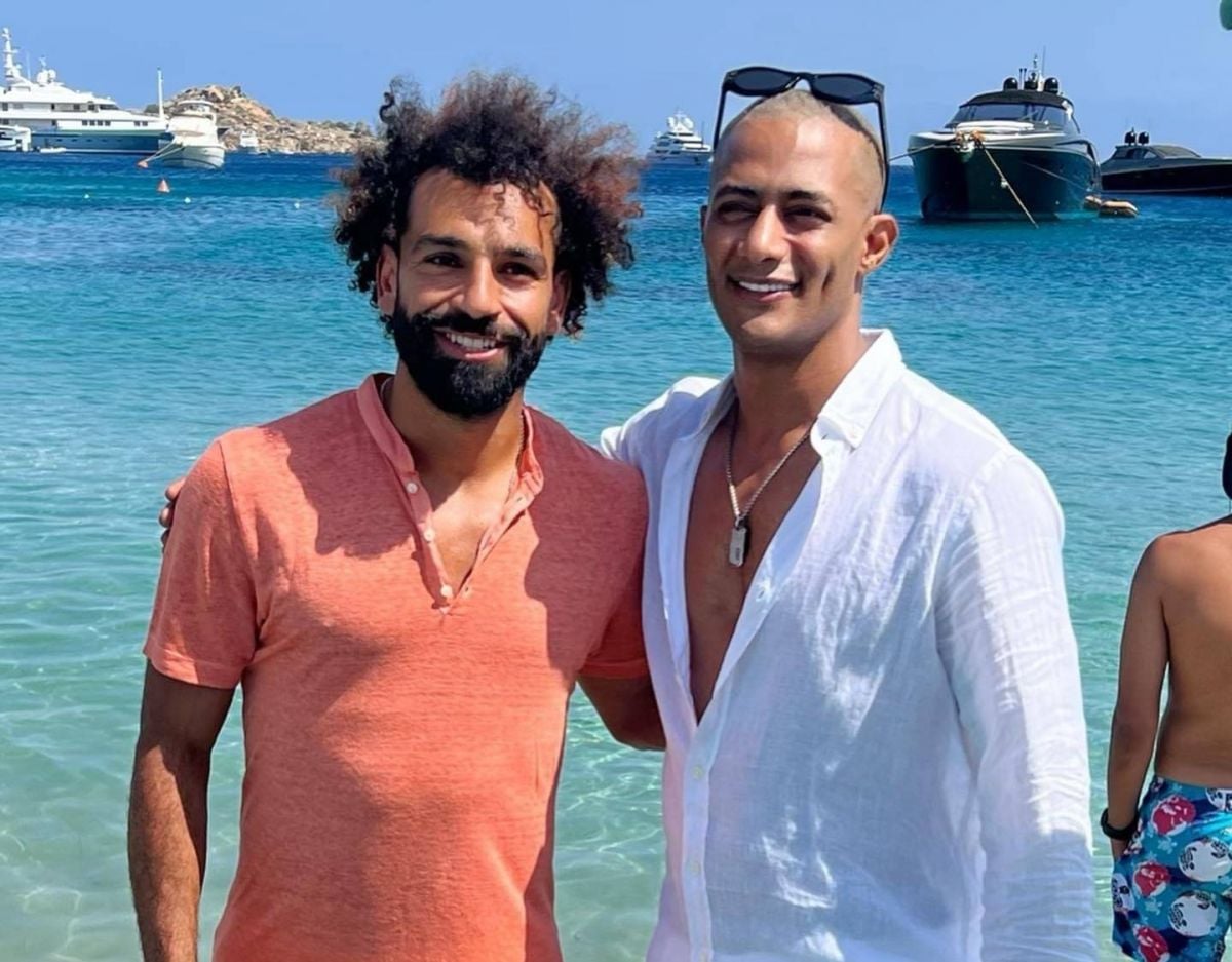 محمد رمضان يفاجئ جمهوره بصور مع محمد صلاح