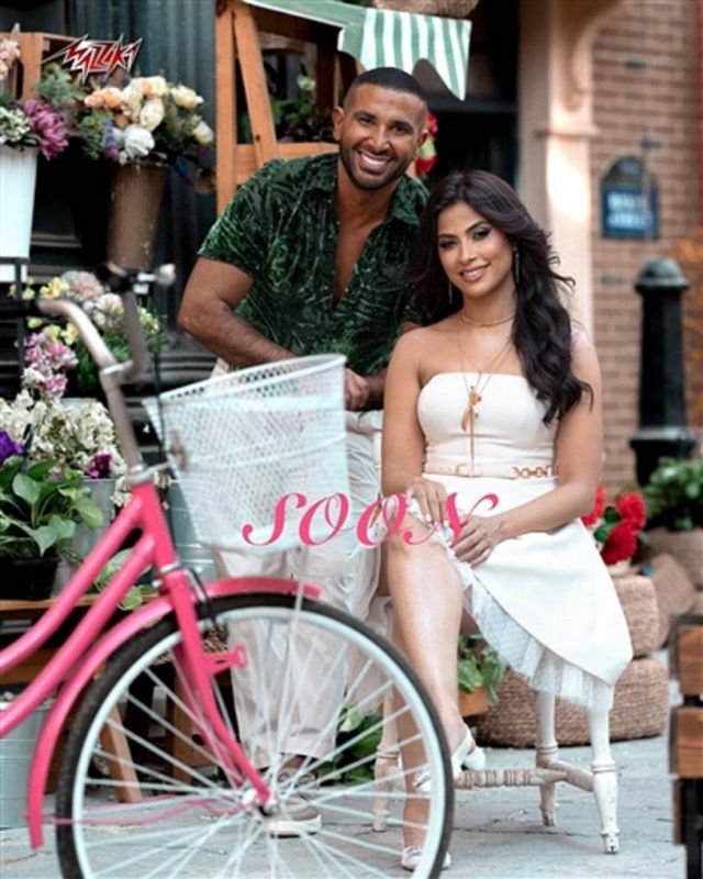 بوستر أغنية أحمد سعد وروبي