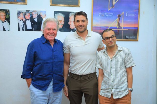 أحمد عز وحسين فهمي وأمير رمسيس 