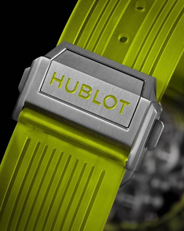 HUBLOT BIG BANG TOURBILLON AUTOMATIC YELLOW NEON SAXEM