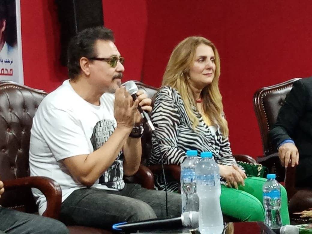 رسالة دعم من رانيا محمود ياسين لزوجها محمد رياض