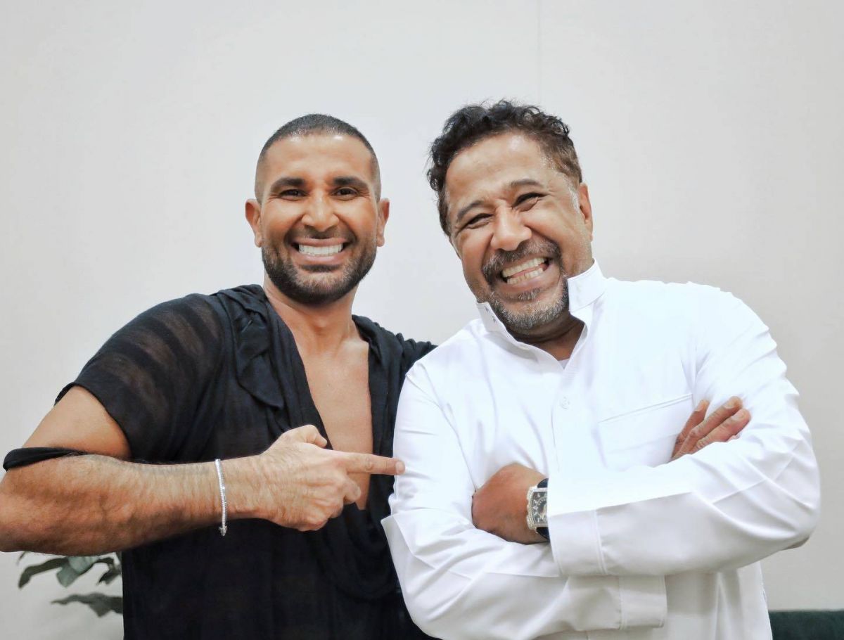 أحمد سعد يوجّه رسالة الى الشاب خالد بعد حفلهما في الرياض