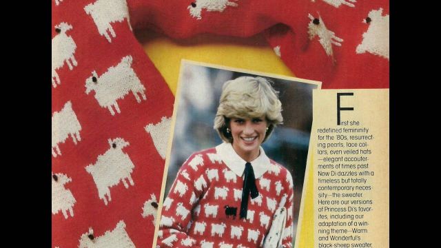 عرض كنزة الأميرة ديانا الصوفية في مزاد علني... وسعرها قد يسجّل رقماً خيالياً!