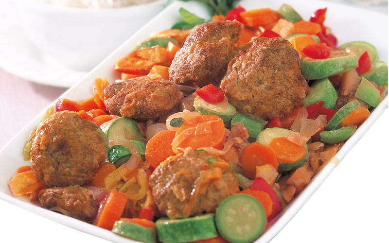 كفتة السويس بالعجة