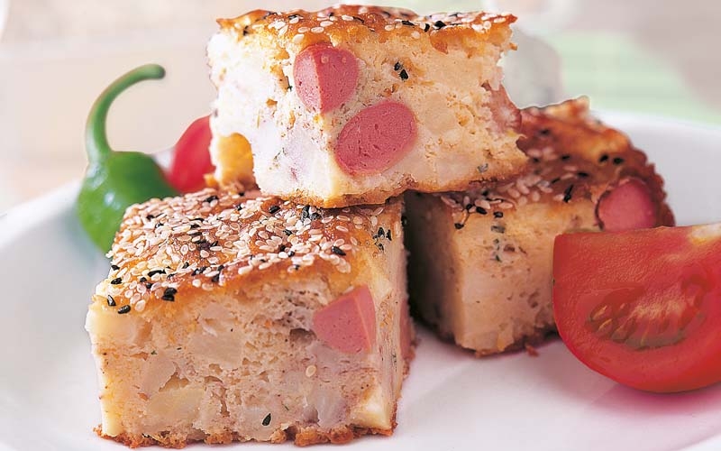 جاتوه الهوت دوغ والبطاطا